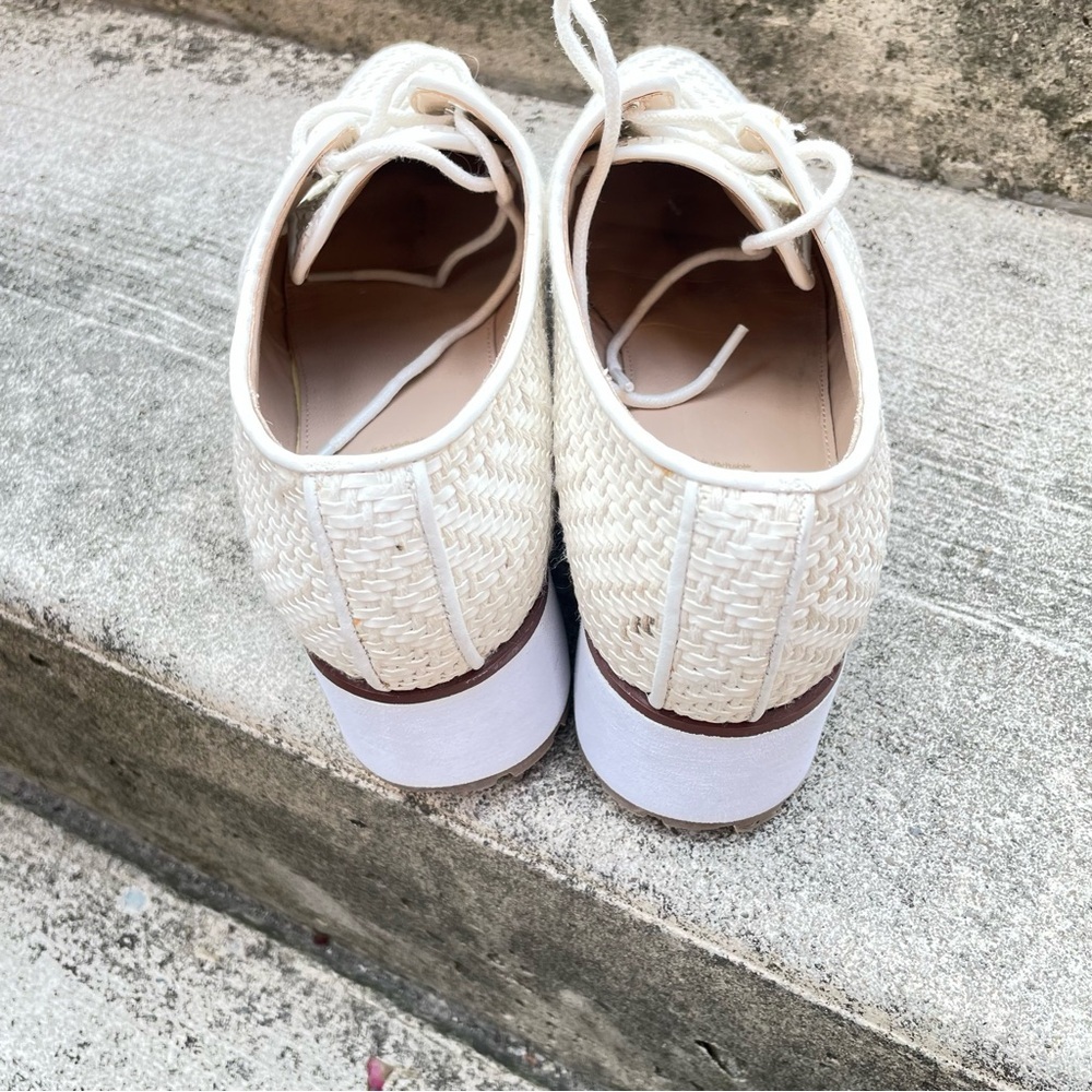 Aldo Cream Platform Women’s Shoes with Quilted Texture Size US 8.5 EUR 39 CM 25 - Picture 4 of 8